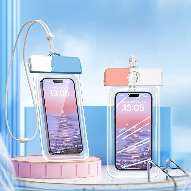 水中撮影対応スマートフォン防水ケース：タッチスクリーンとネックストラップ付きの実用性解析