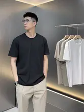 春用 ベーシックショートスリーブTシャツ【メンズ・プレーン・ラウンドネック】