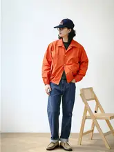 MBBCAR メンズ＆レディース 美式復古 コーチジャケット【防風デザイン・山系作業用・ナarrow幅】