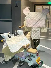 電動バイク用 防風カバー【夏用・薄手・撥水加工・オールシーズン対応】