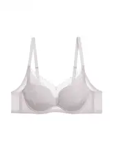 レースデザインのブラジャー【ソフトワイヤー・水着用カップ・小胸向け】