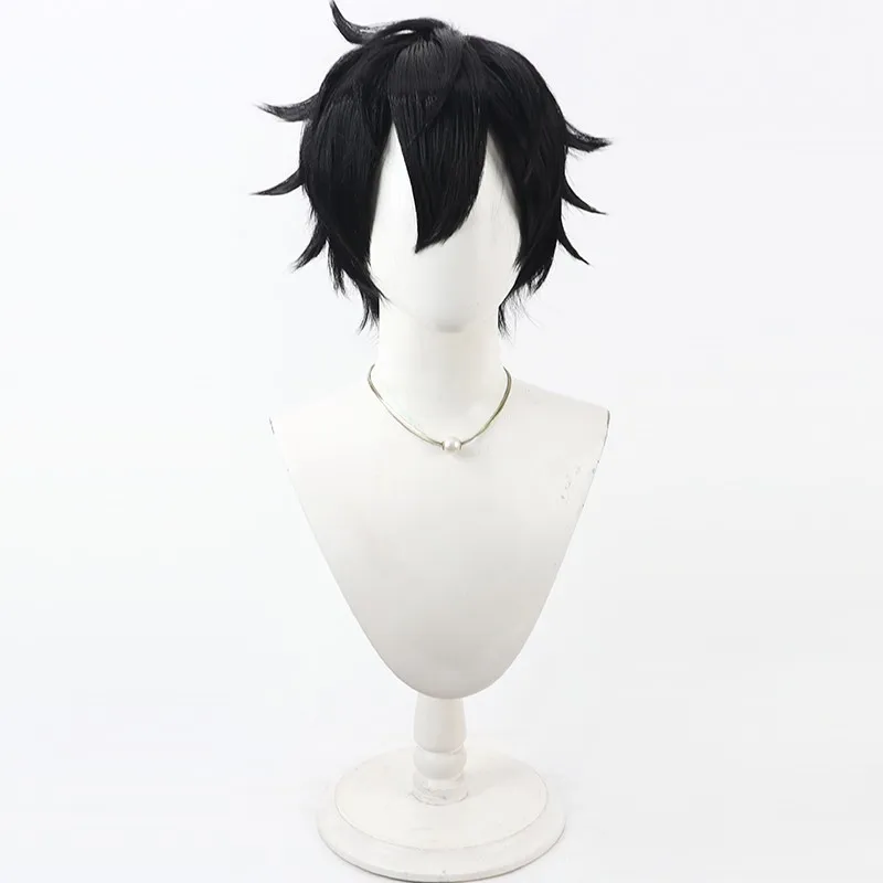 かっこいい ヒロアカ キャラ に合うコスプレ用ウィッグ【ブラック・キャラクター風・レディース】