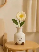 笑顔の花瓶【家庭用・リビングデザイン・創造的インテリア】