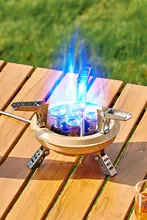 The Primitive カセットコンロ 分離式 ポータブル ガスコンロ アウトドア キャンプ 野外料理 煮茶用 湯沸かし 一式