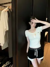 極上の柔らかさのサテンショートパンツ【カジュアル・ウエストゴム・ドローストリング付き】