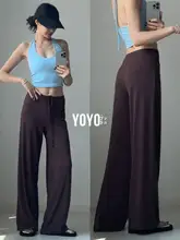 快適なランニング用ドライフィットロングパンツ【女性用・薄手・ゆったりシルエット・ヨガ対応】