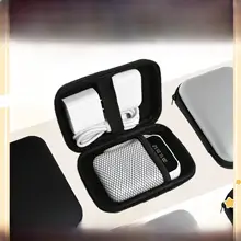 デジタルポータブルアクセサリー 収納ポーチ【ケーブル用・ハードケースタイプ・USBメモリ・Bluetoothイヤフォン・充電器・CCDカメラ対応】