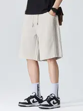 ハーフパンツ ユニセックス アメリカン風 ストレート ルーズ 通気性 カジュアル スポーツ バスケ 着回し 夏 「WASSUP」