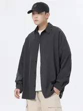 フィットの長袖シャツ【カジュアルスタイル・男性用・夏向け】