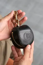 古代ヴィンテージ本革メンズ 小銭入れ