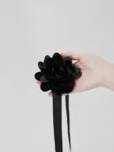 ウエストチェーン ベルト レディース ローズモチーフ ハンドメイド ゴシック 個性的 着回し