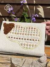 可愛い刺繍入り手帳カバー【A5/A6対応・ハンドメイド・日記用】