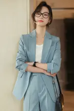 洗練されたデザイン！通勤用スーツ【平驳領・肩パッド付き・スタイルアップ効果・春用】（セットアップ対応）