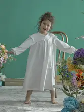 春秋用長袖ニットコットンパジャマ【プリンセスデザイン・子供用・家族お揃い】（セットアップ対応）