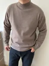 冬用 メンズニット【ハイネック・極上の柔らかさ・大きいサイズ対応】