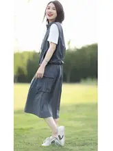 ジャケット スカート 2点セット レディース フェイクレイヤード スタンドカラー 着痩せ 着回し カジュアル 通勤 お出かけ