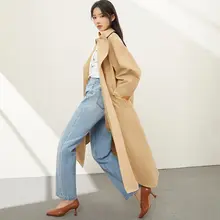 ハイウェストデニムパンツ【ストレート・薄手・秋用】（セットアップ対応）