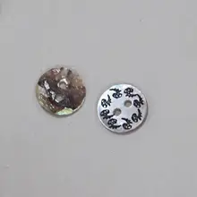 黒の柄付き薄手セーターシャツ【貝殻ボタン】