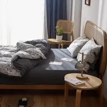 ダブルガーゼ四点布団カバー【全棉・シンプルデザイン・和風】（セットアップ対応）