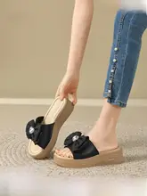 厚底のビーチサンダル【女性用・柔らかい底・シンプルデザイン】