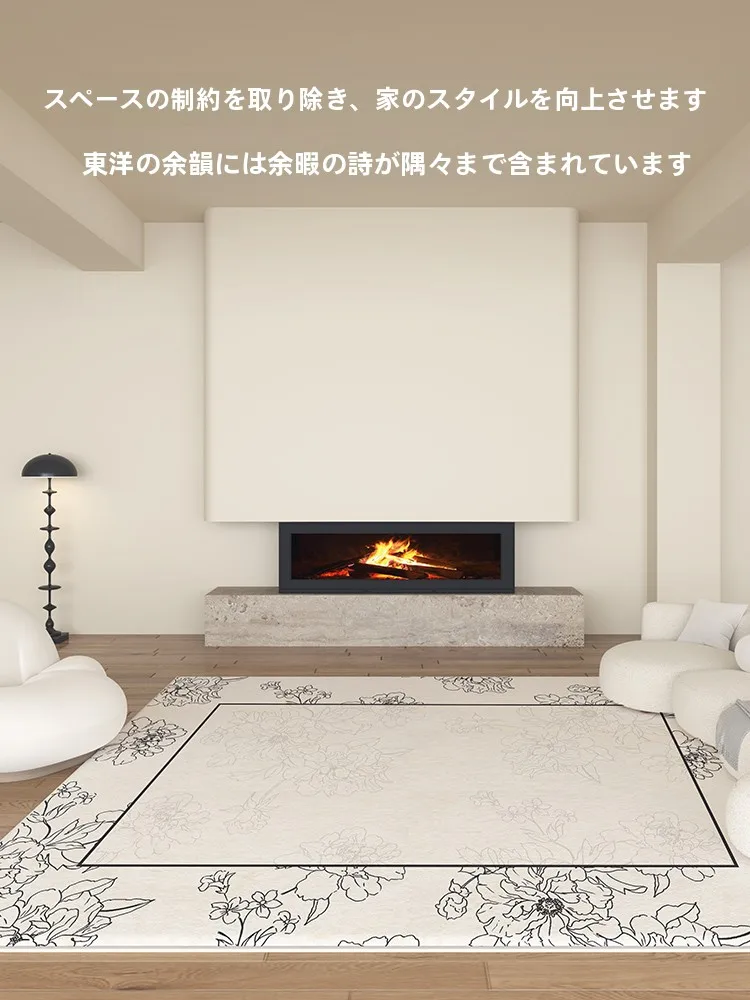 10尺長さのラグはどれくらい？中古風デザインの防水ラグが家を彩る理由とは