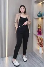 したシルエットのハレンパンツ【大きいサイズ・春秋用・ブラック・カジュアル】