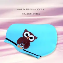 PRIDONNA 子供用 スイミングキャップ【防水・耳保護・ロングヘア対応・カートゥーンデザイン】