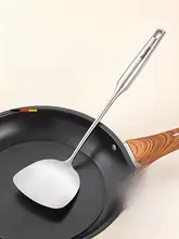 食品級304ステンレス製フライ返し【家用・傷つけない・一体型】（セットアップ対応）