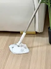 使い捨て浴室用ウェットシート付きフラットモップ【洗浄不要・衛生的・家庭用】