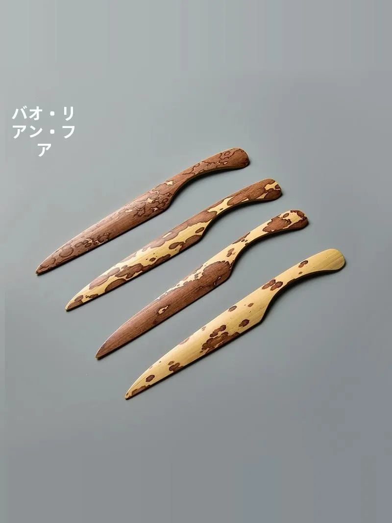 竹製裁断ナイフ：茶道・文房具シーンでの使い分けと選び方