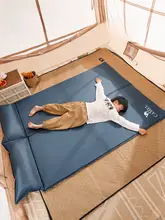 自動膨張式エアマット【アウトドア・テント・防湿・ピクニック用・二人用・携帯便利】