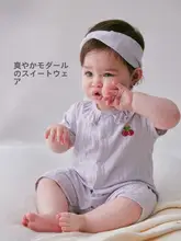 夏用ベビーヘッドバンド【モダール素材・風よけ・新生児用・女の子向け】