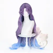 長髪コスプレ用ウィッグ【グラデーション・トップ分けスタイル】