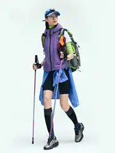 軽量防風登山用ベスト【アウトドア・女性用・コンパクトデザイン】