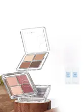 JUDYDOLLジュディドール 日常使いに最適！四色アイシャドウパレット【ナチュラルメイク・パール仕上げ・通勤向け】