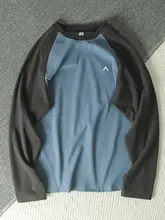 秋冬用 男女兼用 カラーコンビネーション ロンTシャツ【重厚な素材・ラグランスリーブ】