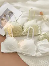 薄型ブラジャー【レース・ノンワイヤー・セクシー・下垂防止】