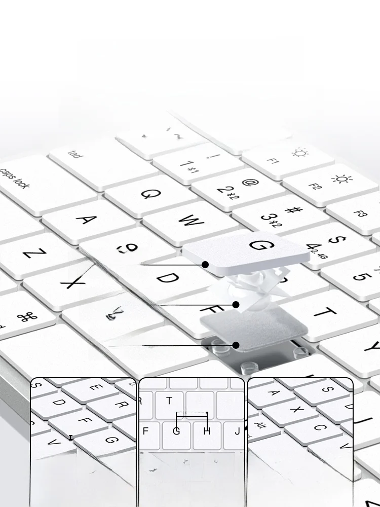 iface mall 超静音ワイヤレスBluetoothキーボード：多機種対応でパソコン作業効率化を実現