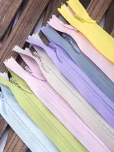 ワンピース用隠しファスナー【ホワイト・ピンク・ライトブルー・クッションアクセサリー】（セットアップ対応）