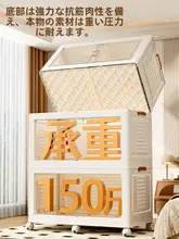 折りたたみ式収納キャビネット【おもちゃや衣類整理用・プラスチック製・多段階】