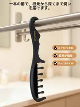 家庭用 ヘアトリートメントコーム【洗髪用・バスルーム用】
