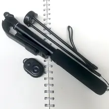 iPhone対応 自撮り棒【伸縮式・旅行用・強化設計】