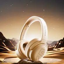 アクティブノイズキャンセリング機能付きワイヤレスヘッドフォン【ゲーミングに最適・漏音防止】