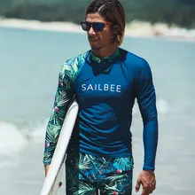 メンズ防晒速乾長袖スイムウェア【浮潜・温泉・カップル用・ロングパンツ】
