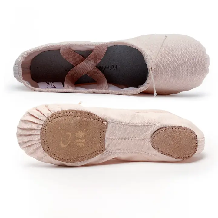 バレエシューズ【牛革インソール・猫の爪デザイン・月牙底・男女兼用】