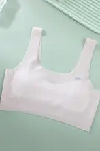女児用発育期ブラジャー【小学生向け・背中がスリムデザイン・双方向サポート】（セットアップ対応）