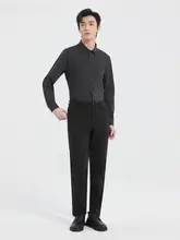 ビジネスカジュアル メンズ長袖シャツ【シンプルデザイン・春用・涼感】