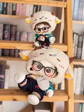 40cmコットン製ドール服【オリジナルデザイン・無属性・スタンディング】（セットアップ対応）