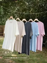 Tシャツ レディース モダール 接触冷感 半袖 大きいサイズ ルームウェア お出かけ 夏