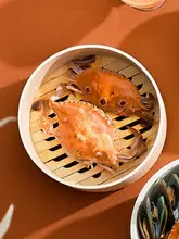 Cookerbene 手作り竹製蒸し器【家庭用・深型・小籠包・饅頭用】